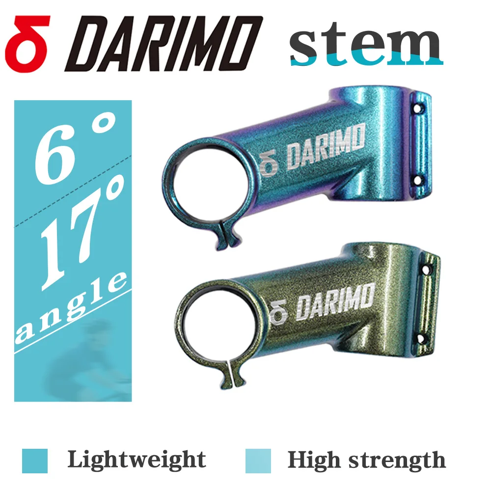 

DARIMO Gradient Color Full Carbon Stem One-Piece Lightest MTB Handlebar Stem IX2/28.6mm60-120mm-17°/-6°High StrengthUltra Strong