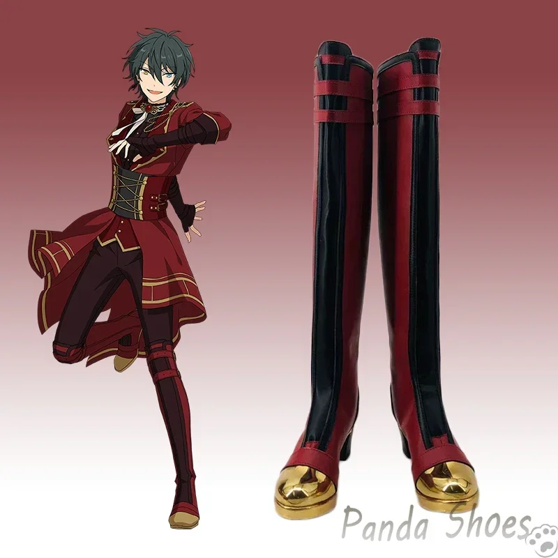 

Ensemble Stars Kagehira Mika Cosplay Shoes Anime Game Cos Boots ES Cosplay Costume Prop Shoes for Con Halloween Party