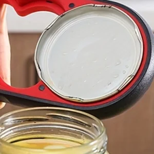 فتاحة زجاجات المشروبات متعددة الوظائف ، فتاحة علب ، غطاء غير قابل للانزلاق ، أربعة أوضاع ، 4 في 1 أفضل 6 آلات لختم زجاجات المبيعات - No1