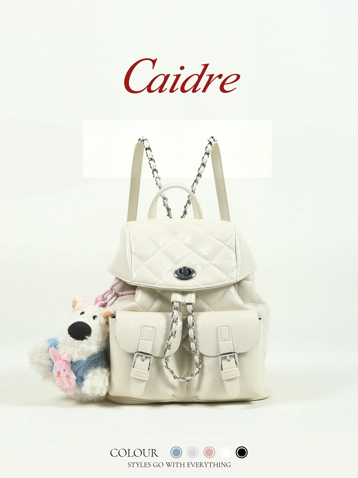 caidre-commuter-chic-diamond-chain-dual-shoulder-bag-women's-birthday-gift-lightweight-backpack-for-students-and-working-women