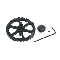 Wltoys 124006 12423 12427 12428 12429 FY01 FY02 FY03 FY05 FY08 62T Reduction Gear and 17T Motor Gear RC Car Upgrade Parts