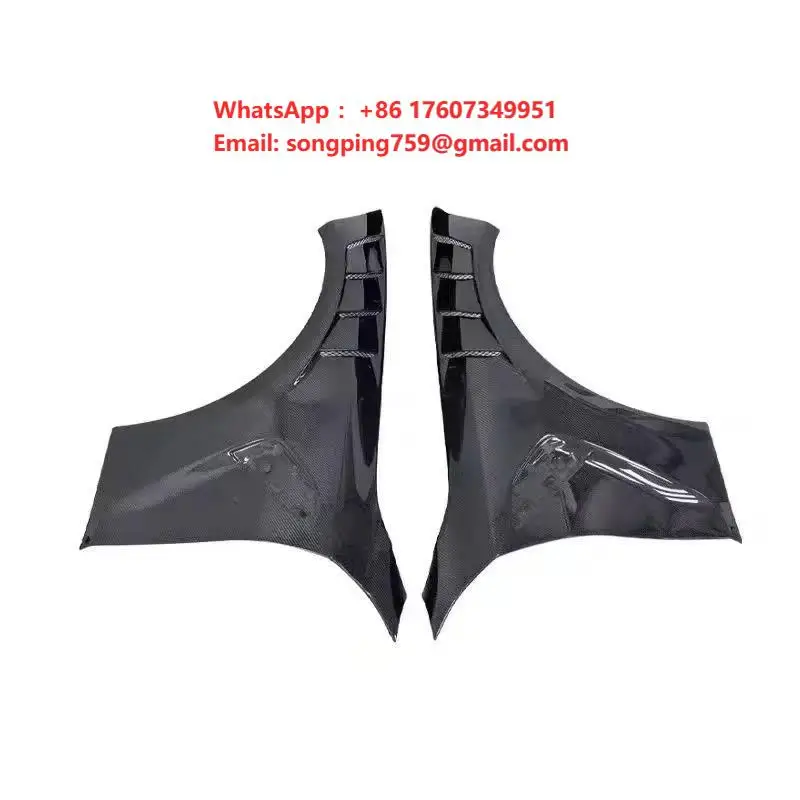 High Quality Dry Carbon Fiber Car Body Parts Iron Wheel Fender Front Fender  for BMW  G80 G82