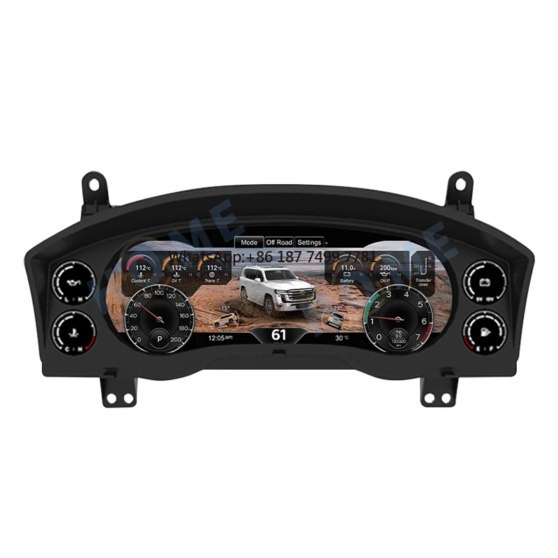 

Car Instrument Display Digital Dashboard Screen for .... LC200 2008-2020 Linux System LCD Speedometer Panel