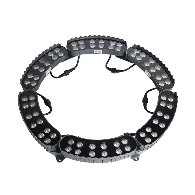 Led Tree Light Yard Decoration Tree Lighting Waterproof Landscape Lighting Corrugated Light Ring Roman Column Light 12v 220v 12w