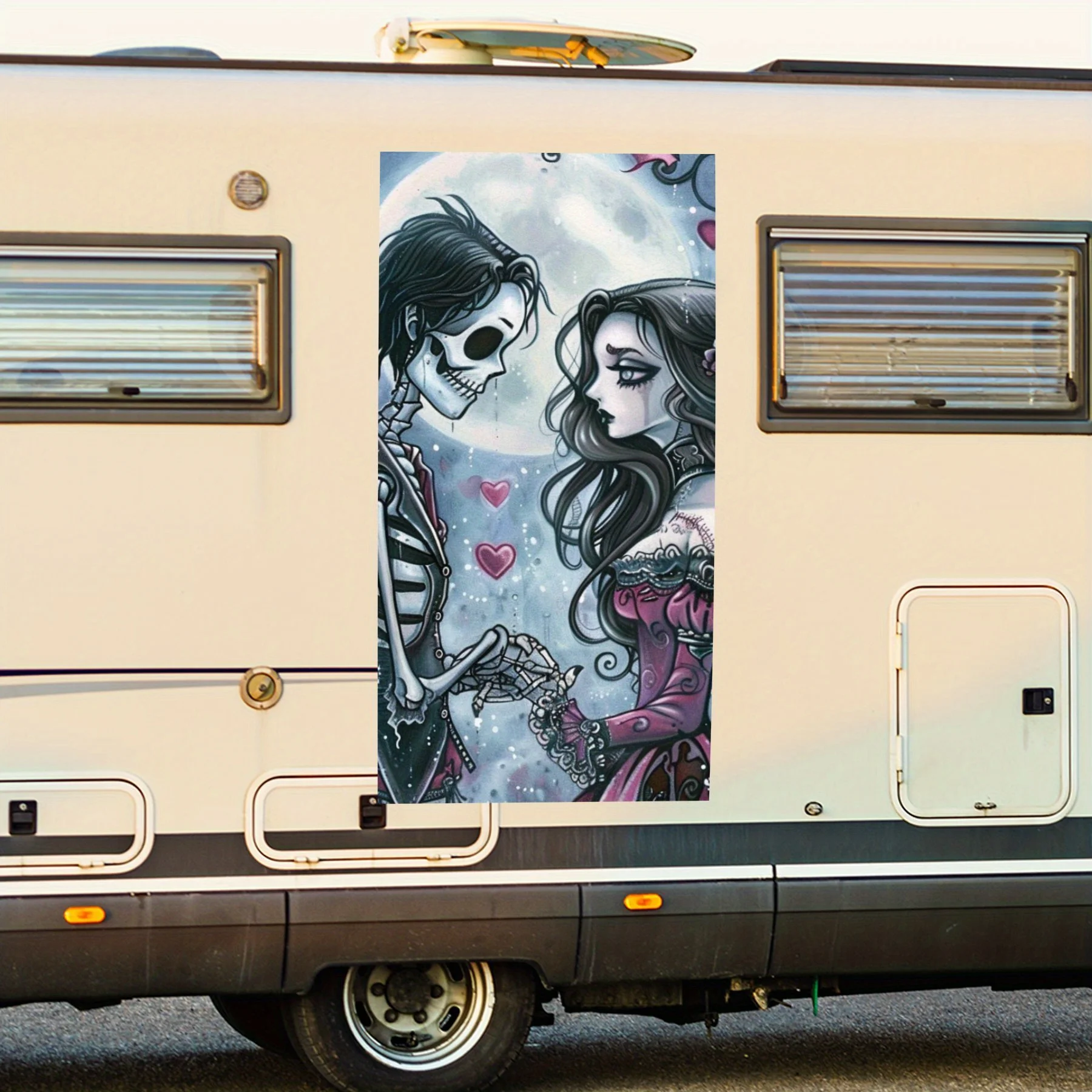 

Наклейка «Кошмар перед Рождеством» ArtCar, виниловая наклейка на сторону моторики дома, водонепроницаемая самоклеящаяся виниловая наклейка на т.