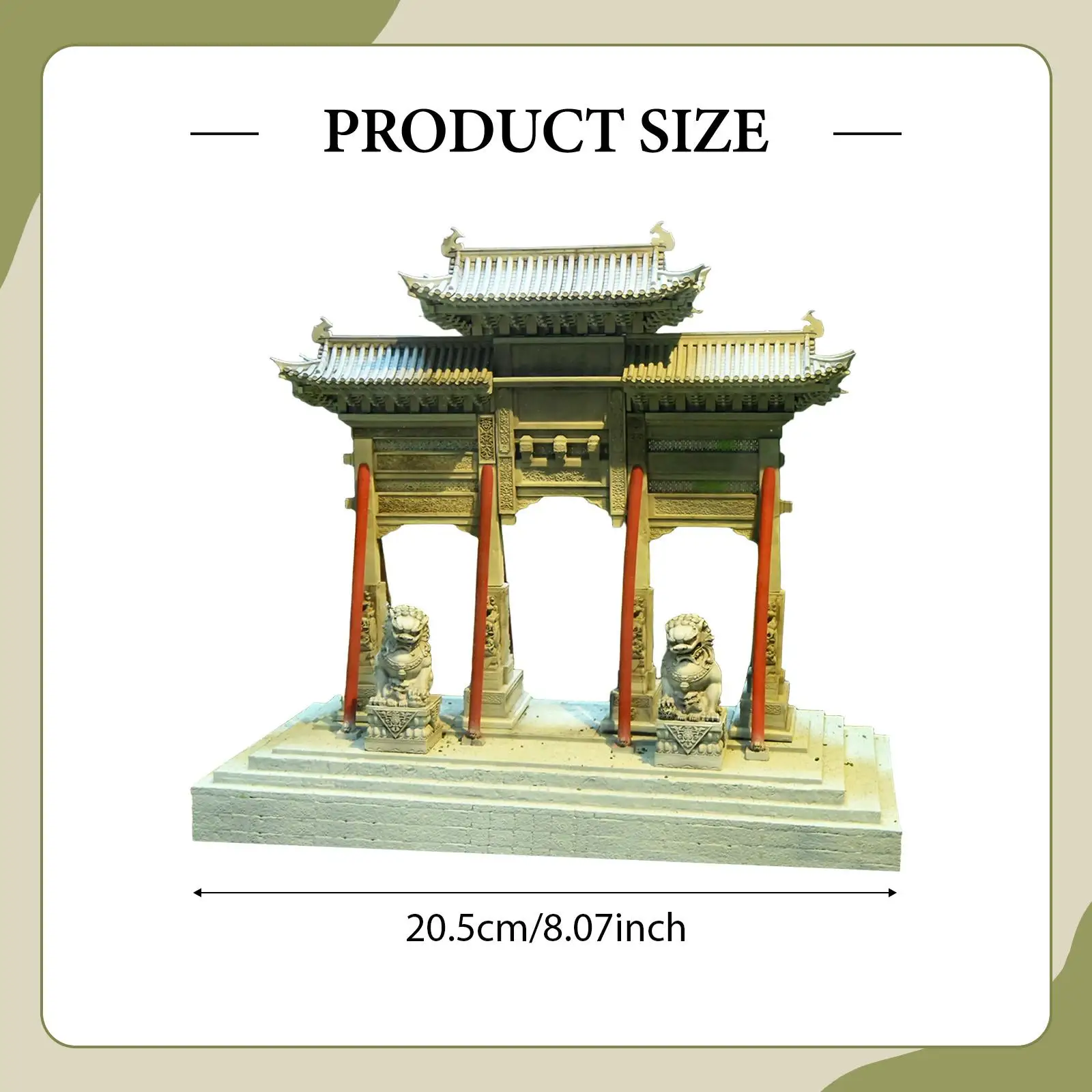 Aquarium Classical Resin Building Decoration,Chinese Landscape Decor,Sturdy Fish
