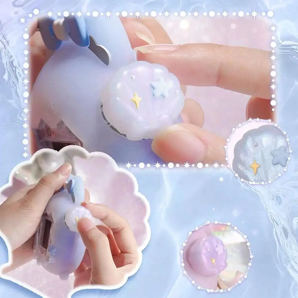 Glitter Pearl Silicone Knob Cap Protective Cover For Tamagotchi Paradise Cute Electronic Pet Button Cover Girl Gift