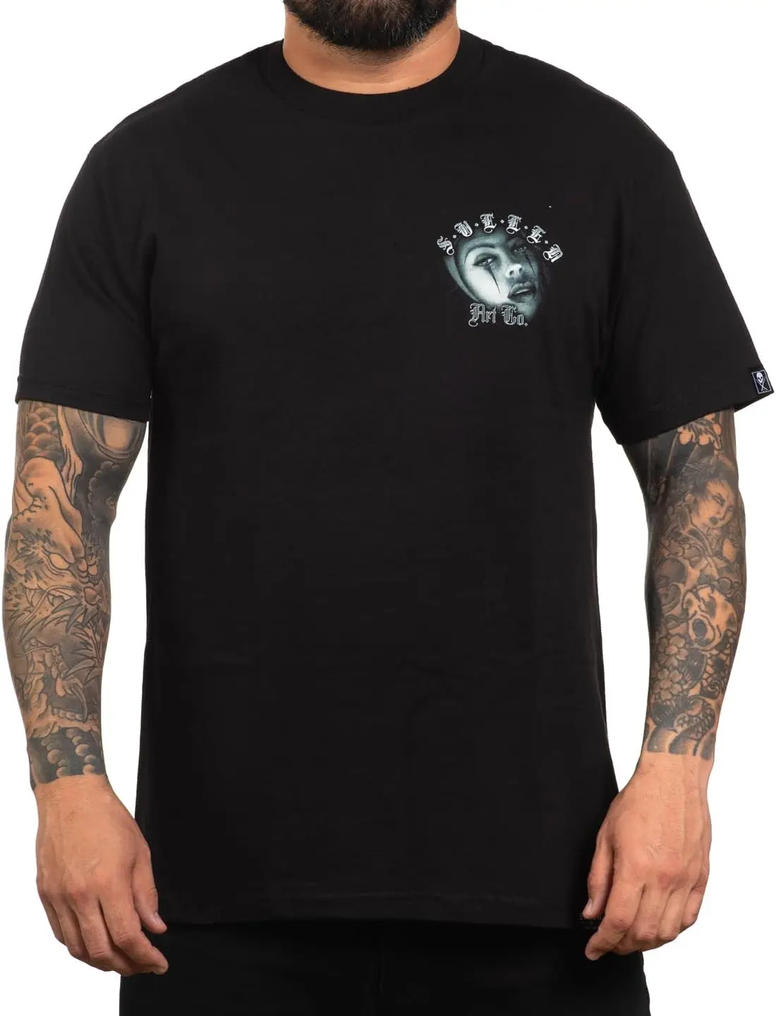 Sullen Men's Vincenzo Lzzi Artist Series Tattoo Lifestyle Graphic Standard Short Sleeve Tee