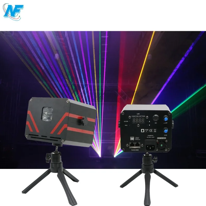 M3-701A Xmas Mini 1380mW RGB Animation Laser Light for DJ Disco Nightclub Club Pub Bar