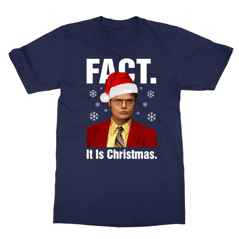 Fact. It Is Christmas Funny Schrute Xmas Party Unisex T-Shirt