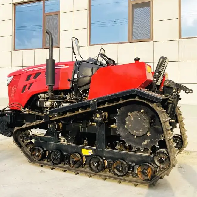 

Модернизированный гусеничный роторный культиватор на заказ, многофункциональный сельскохозяйственный мини-культиватор, культиватор для трактора 60 л.с.