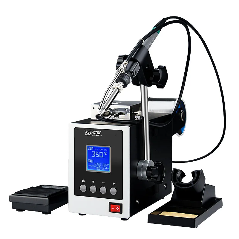 

High-power Automatic Soldering Machine 150W Electric Iron Point Tin Machine Automatic Tin Feeder Soldering Iron Machine