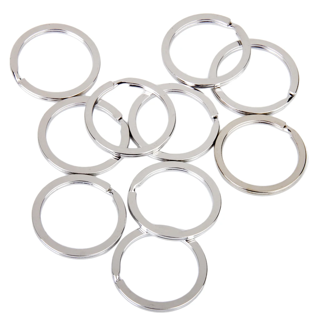 Metal Split Rings Connector Jewelry Making Jump Rings, 100 Pieces