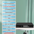 Managed 8ports 2SFP