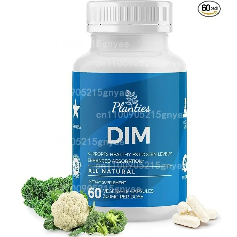 

DIM 300 Mg Organic Broccoli - Helps Reduce Acne and Promote Prostate Health