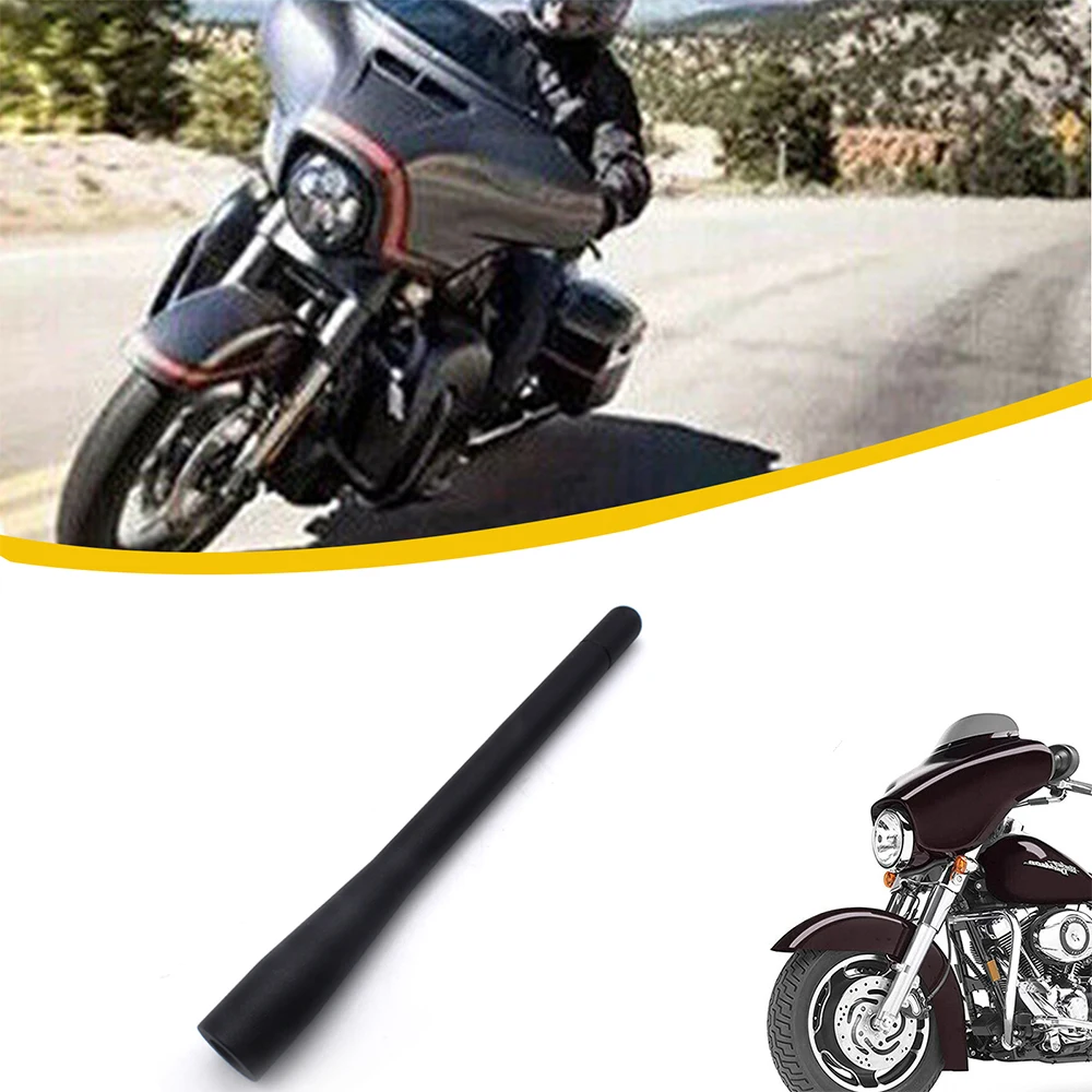 

5inch/12.7cm Short Antenna Mast Fits For Harley Davidson Road Street Electra Tour Glide Accessories