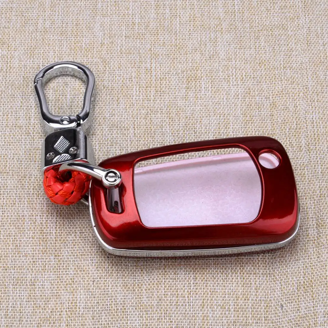 Car Remote Start Key Fob Case Cover Shell Chain Holder fit for Chevrolet Cruze Camaro Volt Buick Encore Lacrosse GMC Terrain