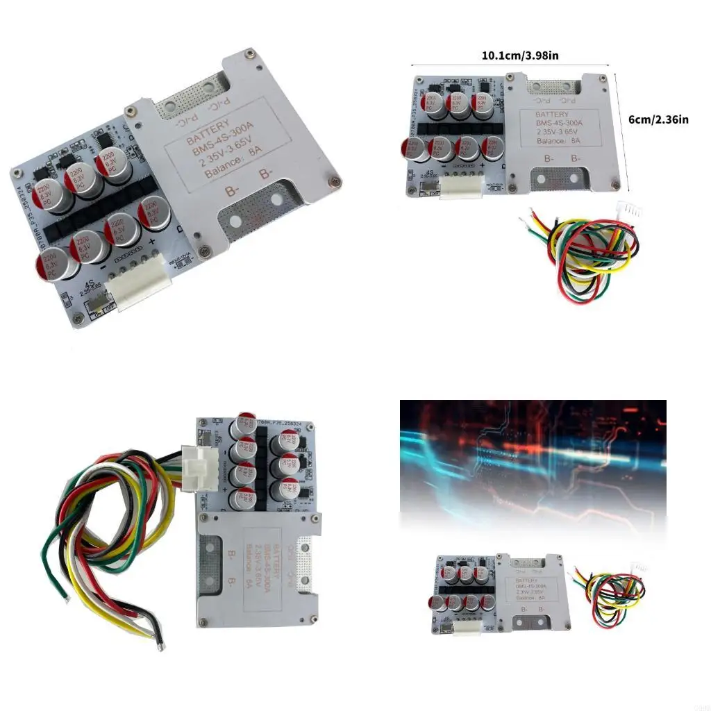 

G99B Advanced 4 Cell Balancing Protections Circuit Board Optimized Energy Distribution