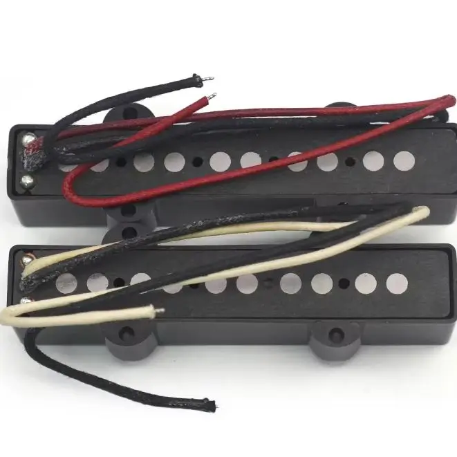 

Alnico 5 5 String Jazz Bass Pickups Neck-9.6K & Bridge-11.1K Pickup fit 5 Strings Jazz Bass Guitar Pickup Part
