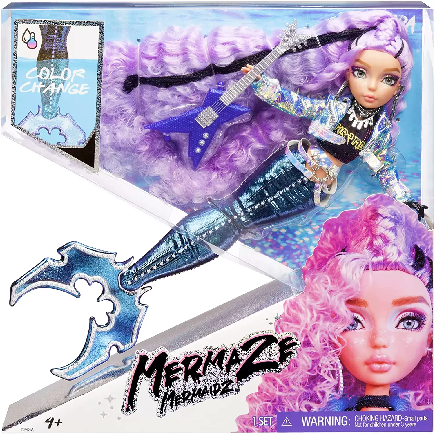 

MERMAIDE Jordie Color Change Fashion Doll by MERMAZE Riviera Harmonique Girls' Collectible Action Figure Toy for Christmas Gift