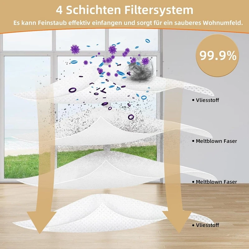 20 Stück für eufy clean l50/l50 ses/l60/l60 Hybrid roboter Staubsauger Hauptseiten bürsten filter Staubbeutel-Zubehörs atz