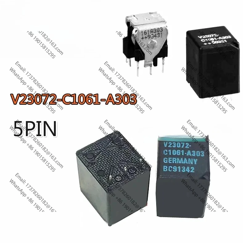 

5PCS Automobile relay V23072-C1061-A303 V23072 C1061 A303 V23072C1061A303 12VDC DC12V 5PIN
