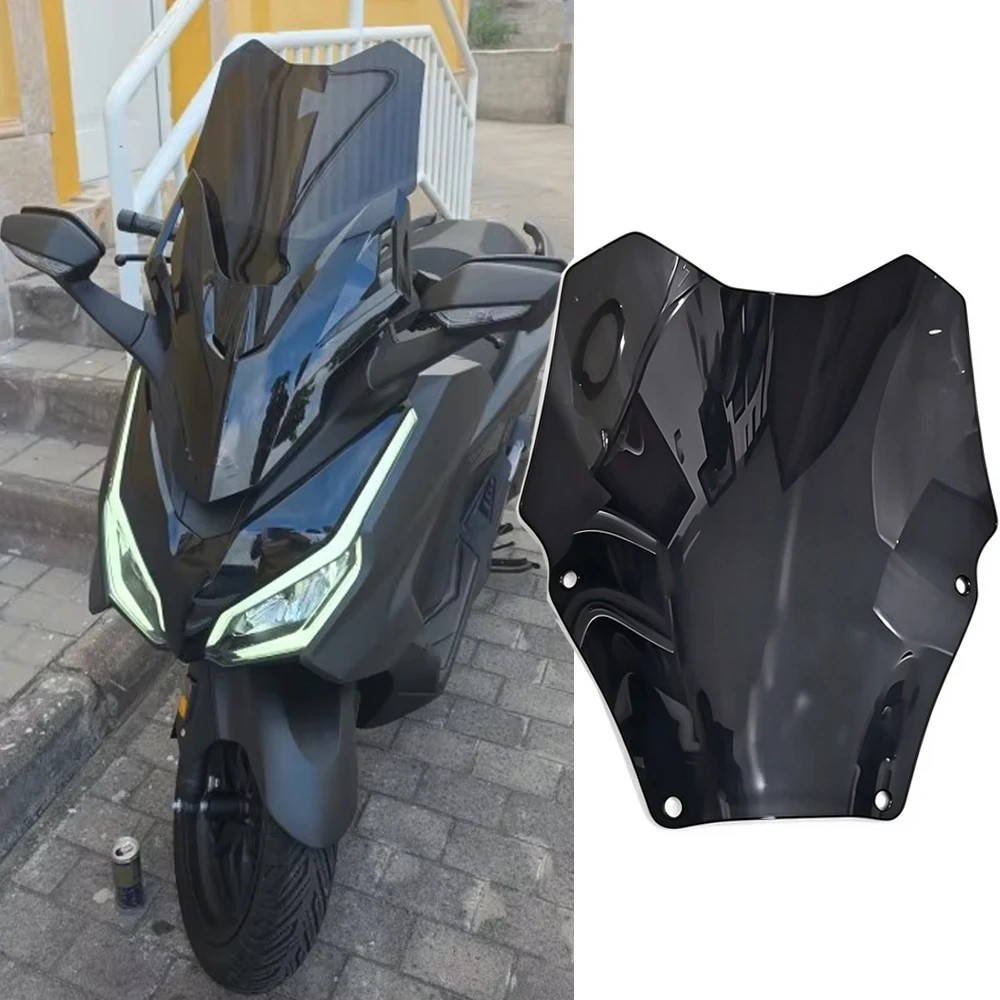for Honda NSS125 2022 2023 2024 2025 2026 Forza 125 Windscreen Moto Sport Windshield For Forza125 NSS 125cc Wind Deflector Visor