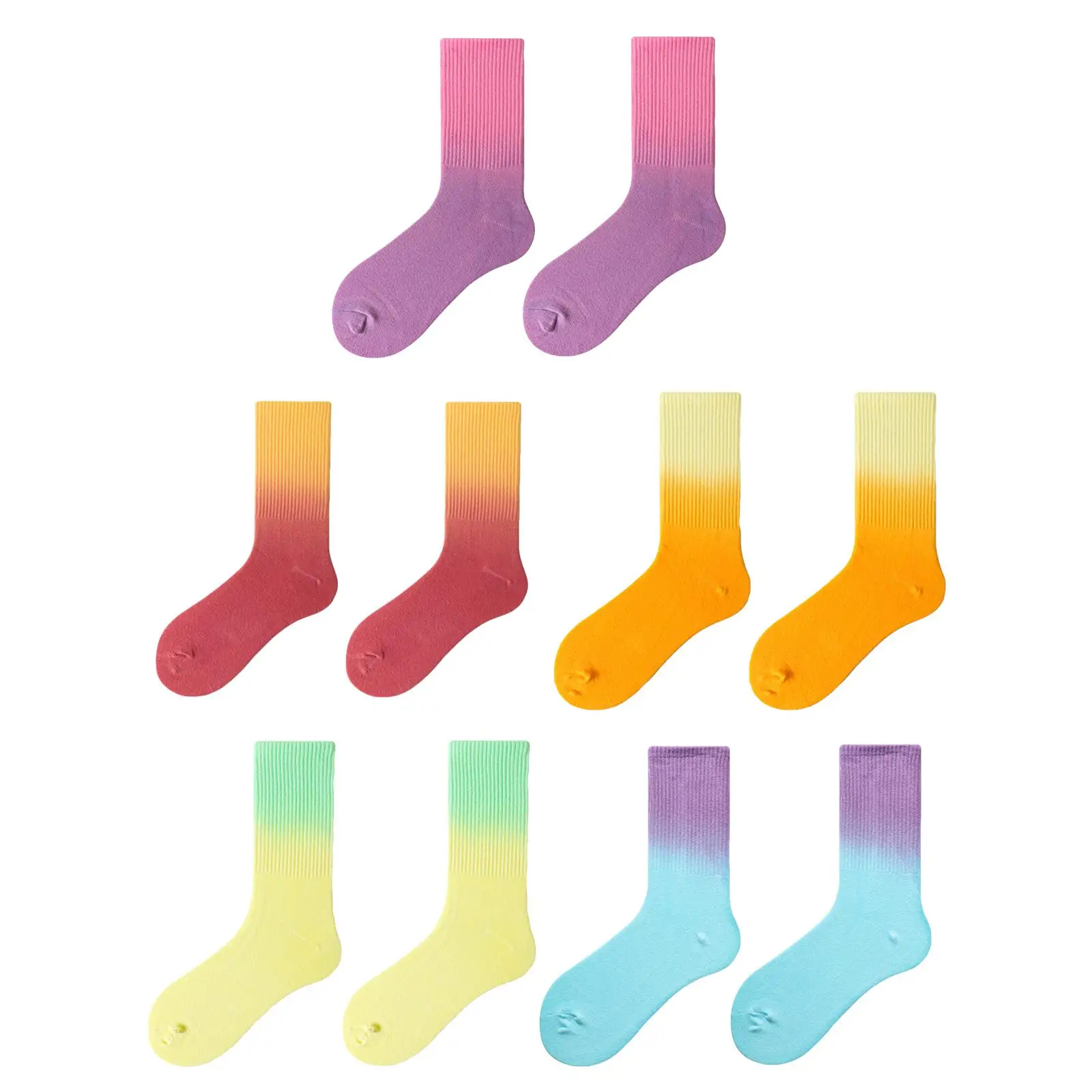 

Women Men Athletic Cotton Socks Female Male Casual Tube Long Sports Socks