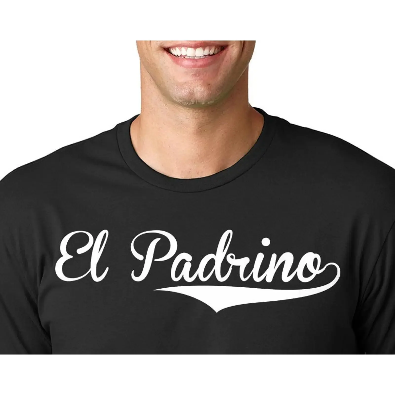 El Padrino T Shirt Baptism Ceremony Godfather For vintage Washed homme Casual streetwear designer clothes graphic