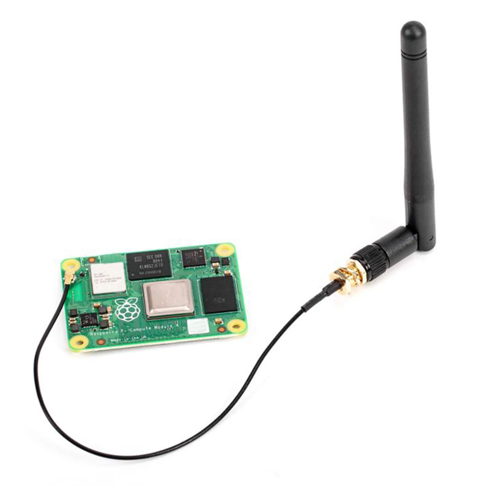 AB20-Waveshare Compute Module 4 طقم هوائي للاستخدام مع وحدة حساب Raspberry Pi 4، يدعم نطاق تردد WiFi 2.4G/5G