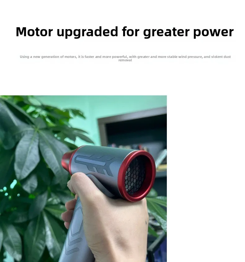 مجفف شعر محمول باليد عالي السرعة من عملاقة، إزالة الغبار بمنفذ USB