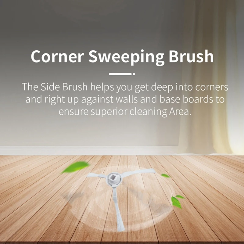 Запчасти для робота-пылесоса Xiaomi E10 E12 B112, запасные части, основная боковая щетка, фильтр, насадка на швабру, 20 шт.