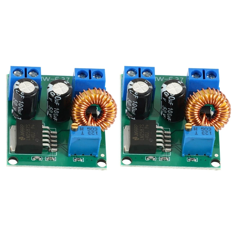 2X Dc-Dc 3V-35V To 4V-40V Adjustable Step Up Power Module 3V 5V 12V To 19V 24V 30V 36V High Power Boost Converter