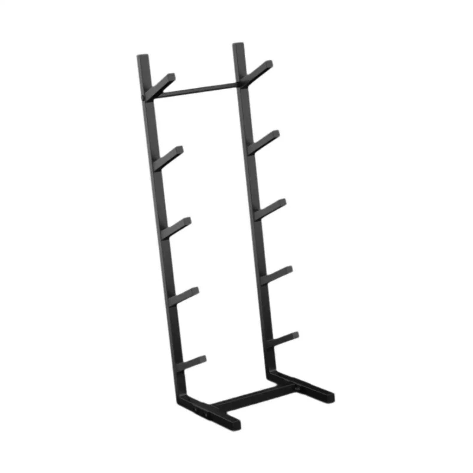 Standing Skateboard Rack Metal Floor Mount Longboard Display Shelf for Home Garage Sports Equipment