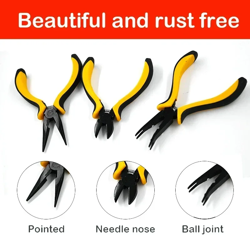 Zestaw narzędzi do naprawy samochodów RC 24 w 1 - Zestaw wkrętaków (płaski / krzyżakowy / sześciokątny) Szczypce/Klucz/Rozwiertak Stojak Narzędzia do naprawy samochodów RC i quadrocopterów