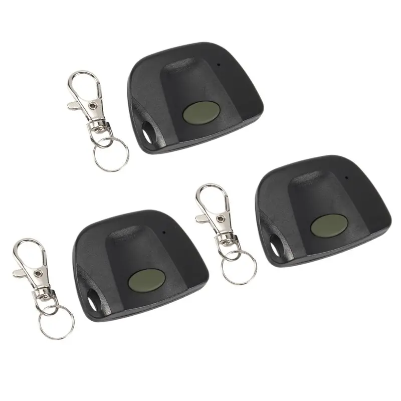 3 PCS Garage Door Remote Compatible With Multicode 300Mhz 10 Dip Switch 3089 3060 3070 Gate Opener With Keychain