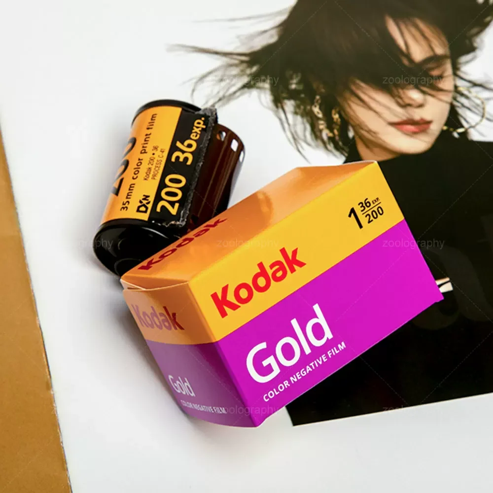 GOLD 200 Color Negative Film KODAK 35mm Film 36 Exposure per Roll Fit 1 3 5 10 Rolls For Kodak H35 / M35/ M38 F9 New Packaging