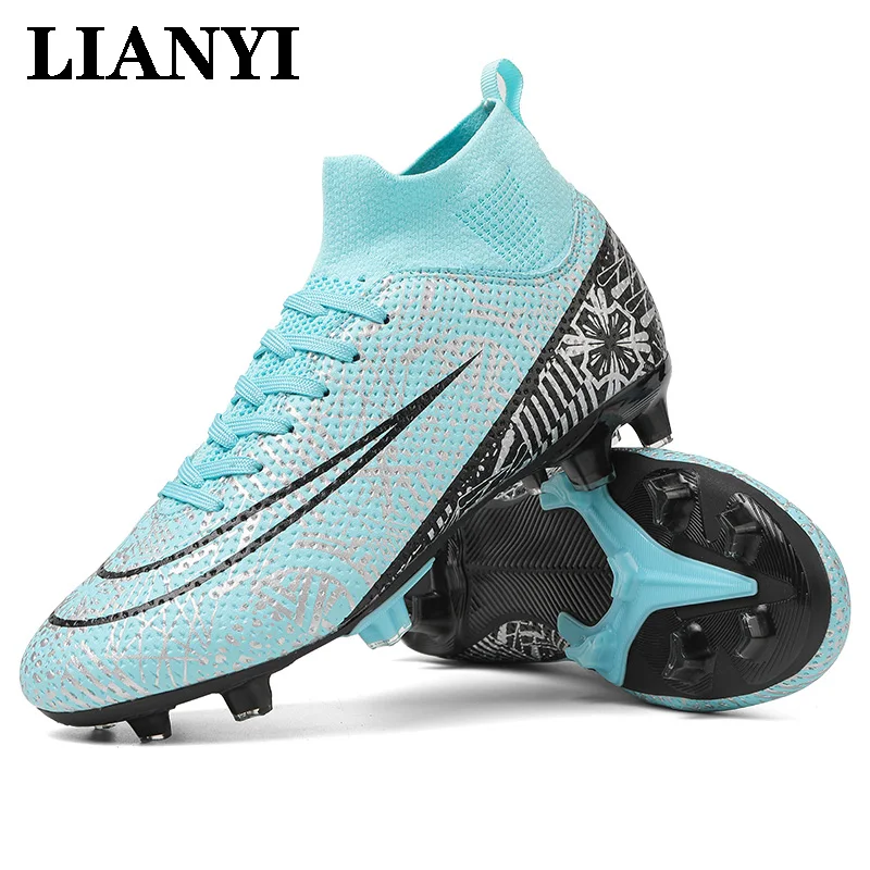 

LIANYI New Men's And Women's Football Shoes Professional Grass Strong Grip Competition Non-slip Wear-resistant Training Shoes