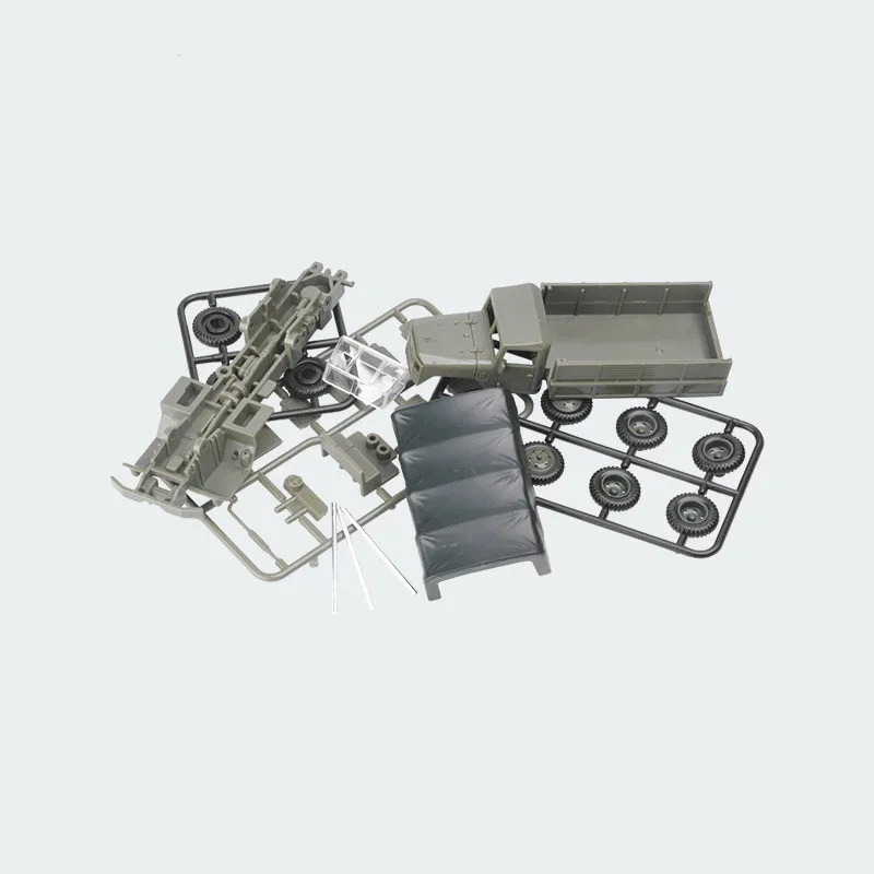 1/72 Scale Model Kit M35 Military Vehicle Toy Military Truck Army Assembly Tabletop Wargame Diorama Hobby Building