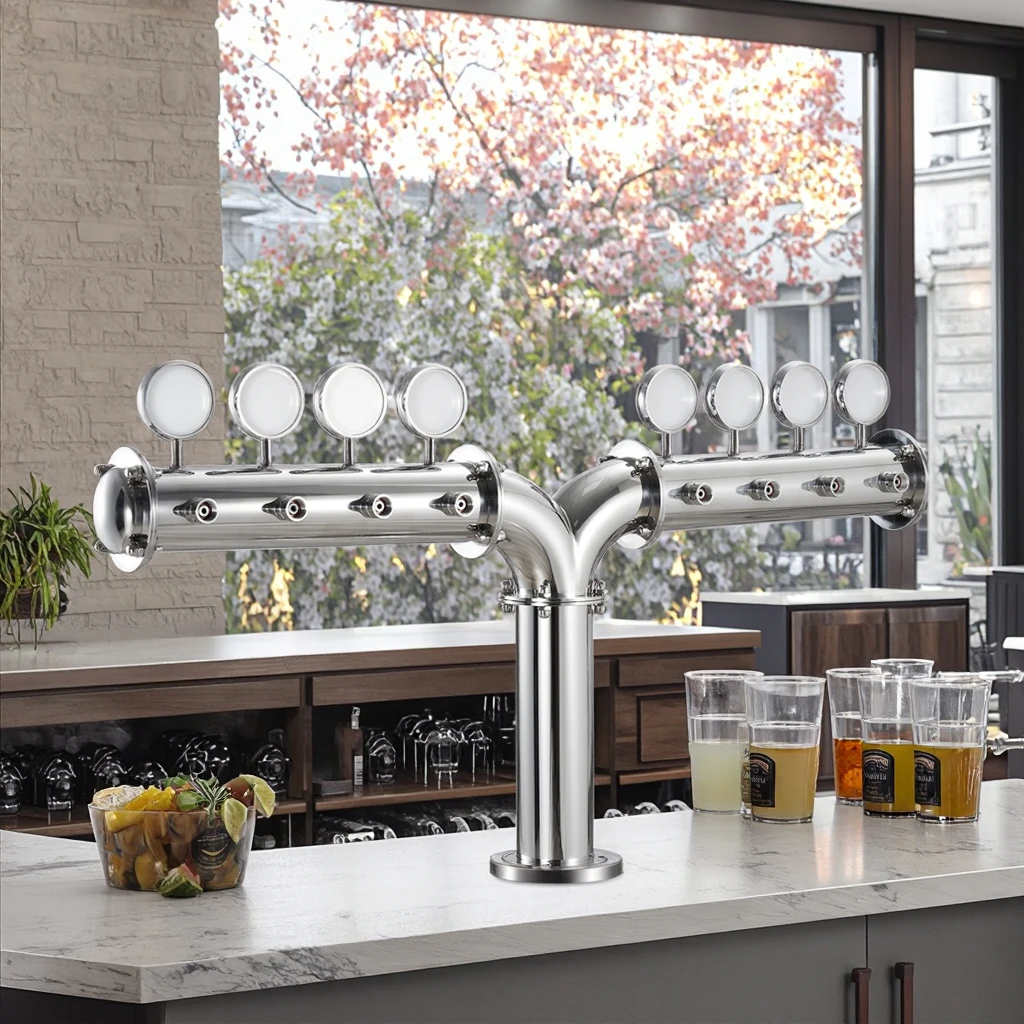 Professional  Draft Beer Tower Dispenser Premium Drink Dispenser with Stylish Design