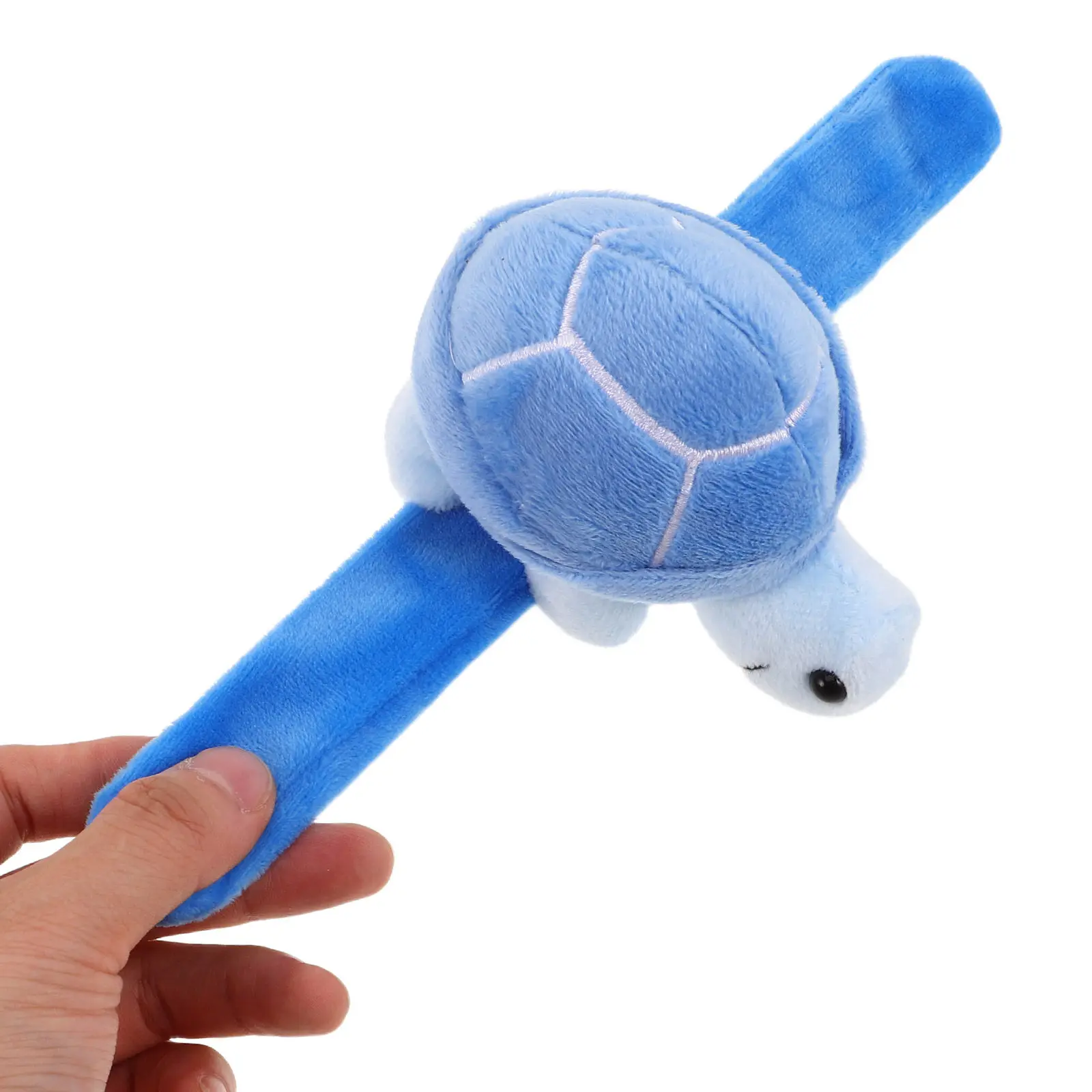 

3Pcs Kids Turtle Slap Bracelets Soft Stuffed Animal Wristbands Birthday Party Favors Goodie Bag Accessories Snap Bracelets Kids