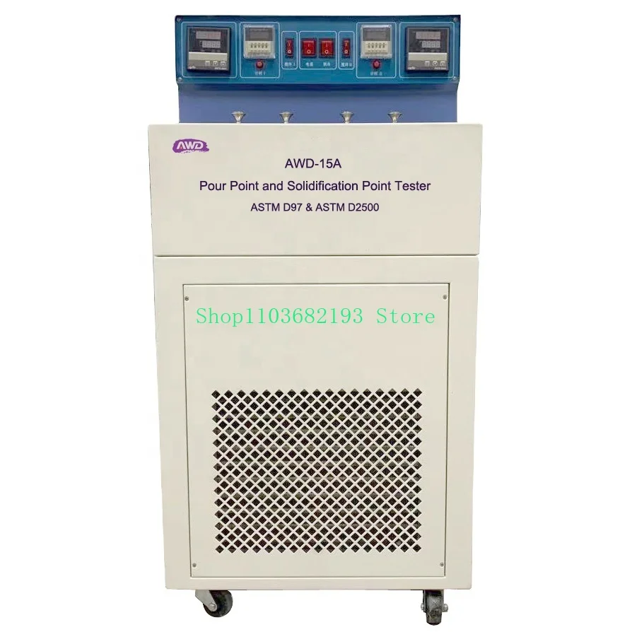 AWD-15A Pour Point and Solidification Point Tester ASTM D97 & ASTM D2500 Electronic Measuring Instruments Pour Point Bath