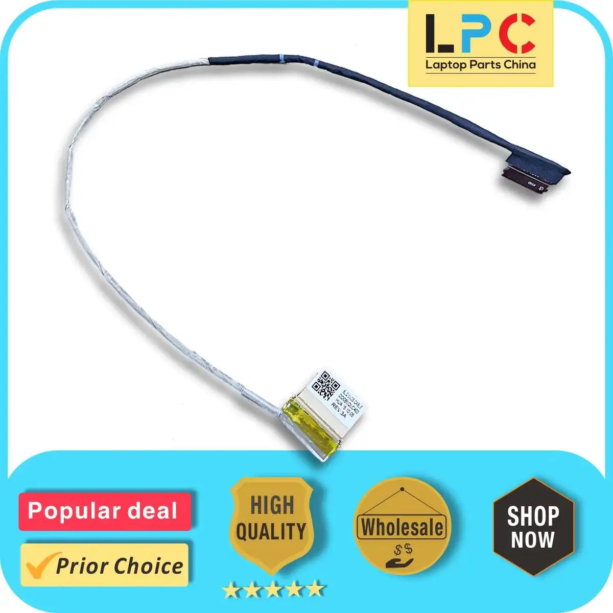 LCD LVDS Cable For Toshiba Satellite C55T-C 40 Pins New Original Laptop LCD Display Cable DD0BLQLC400