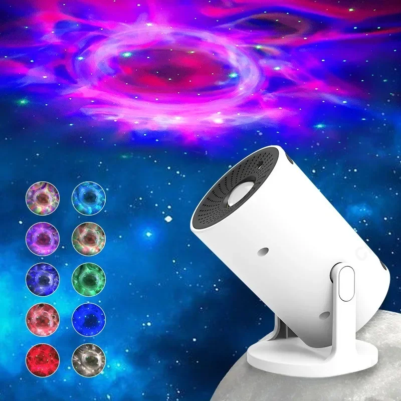 Creativo buco nero cielo stellato proiezione cielo stellato atmosfera altoparlante luce notturna testata soggiorno decorazione illuminazione