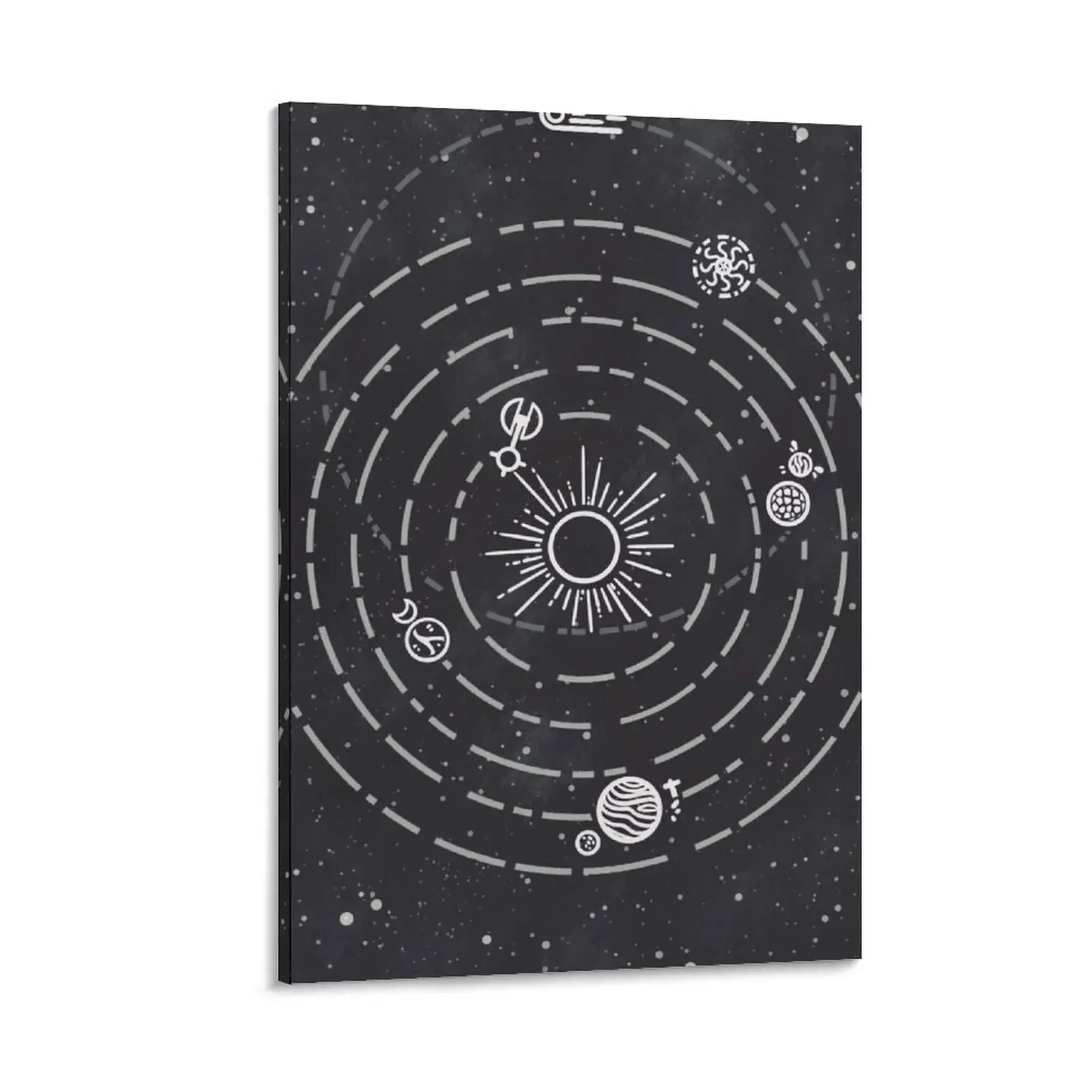 

Outer Wilds Solar System Canvas Painting Bedroom deco accessories for home decor living room decoration home decors accessories