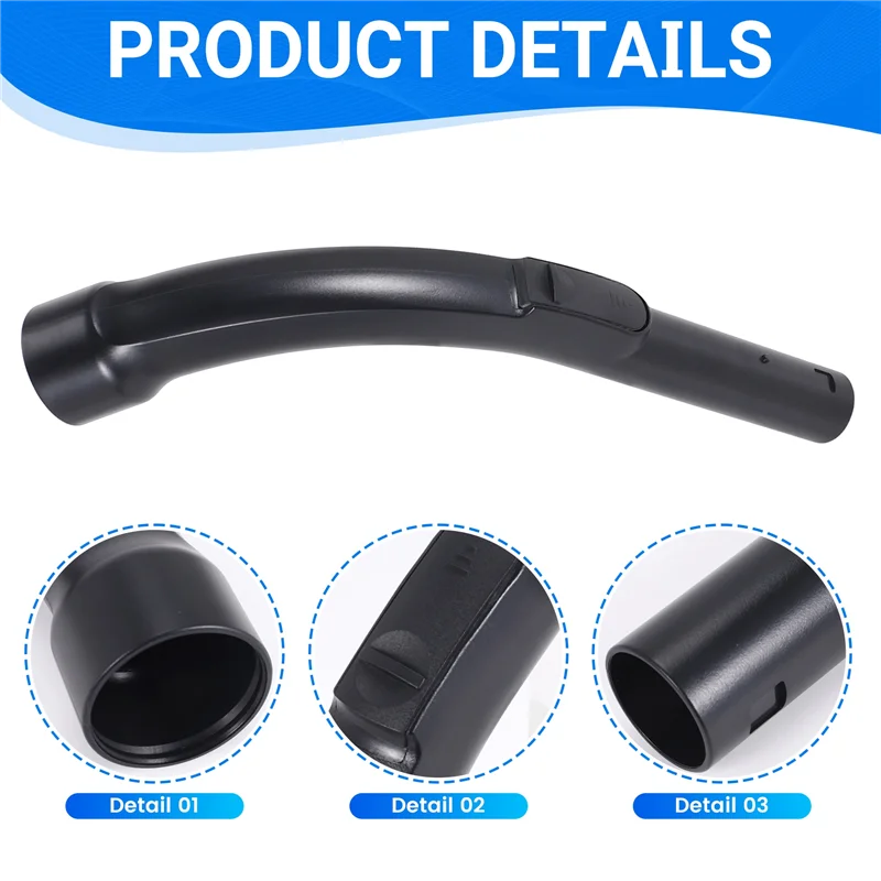 مقبض TAIGH لمجموعات قطع غيار المكنسة الكهربائية مقبض أنبوب قطر 35 مم / 47 مم #2