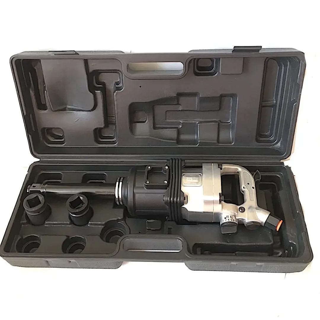 

TY51550AK Air Impact Wrench Kit (4 Piece) Blow-molded Carrying case Removed All of the Lug Nuts From a Dump Truck No Problem