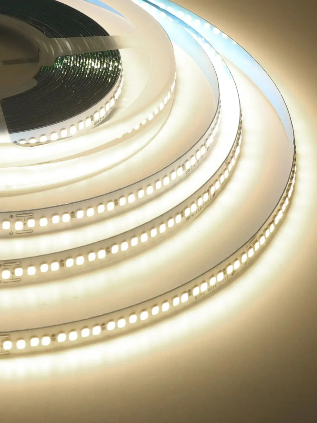 Bande lumineuse LED, 50m, 20m, 15m, 10m, 220V, 10cm, coupe 120LED, 240LED/M, haute luminosité, blanc naturel chaud, éclairage linéaire domestique avec puce IC