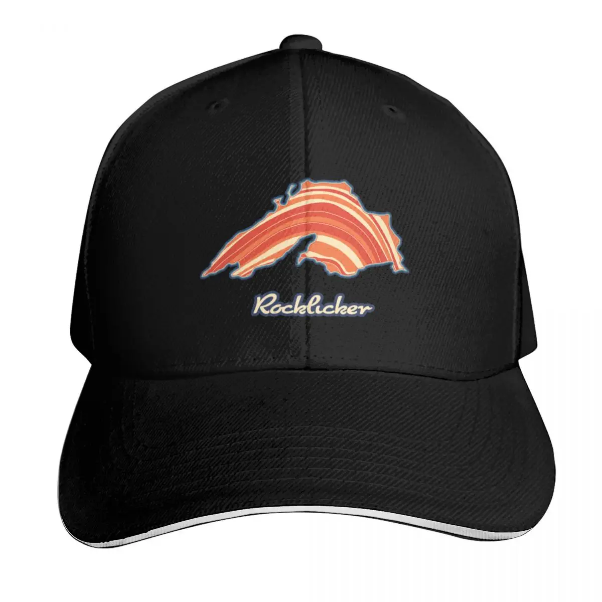 

Lake Superior Rockhounding - Rocklicker Baseball Cap fishing hat Streetwear Thermal Visor Military Tactical Cap Girl Men's