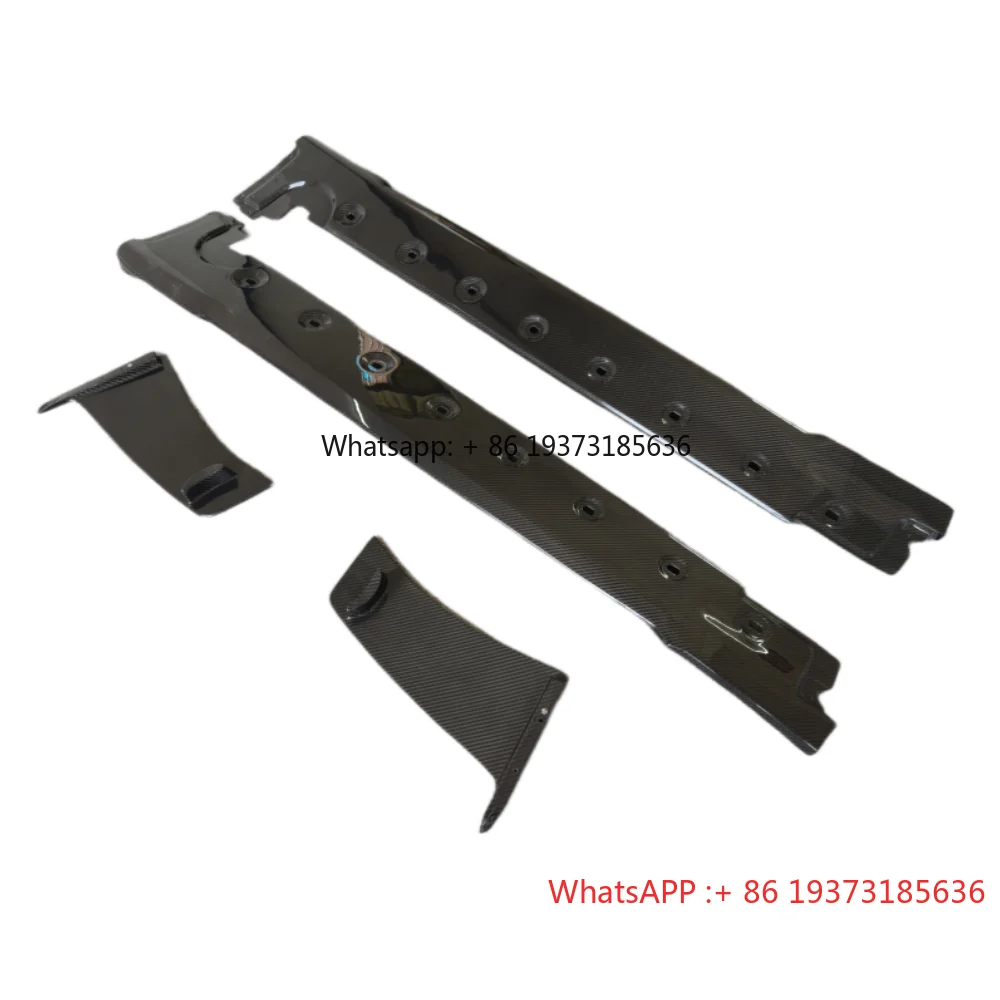 

High Quality Carbon Fiber Side Skirts for Porsche 992 GT3RS Style Body Kit